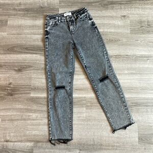 RSQ High Rise Straight Leg Jeans